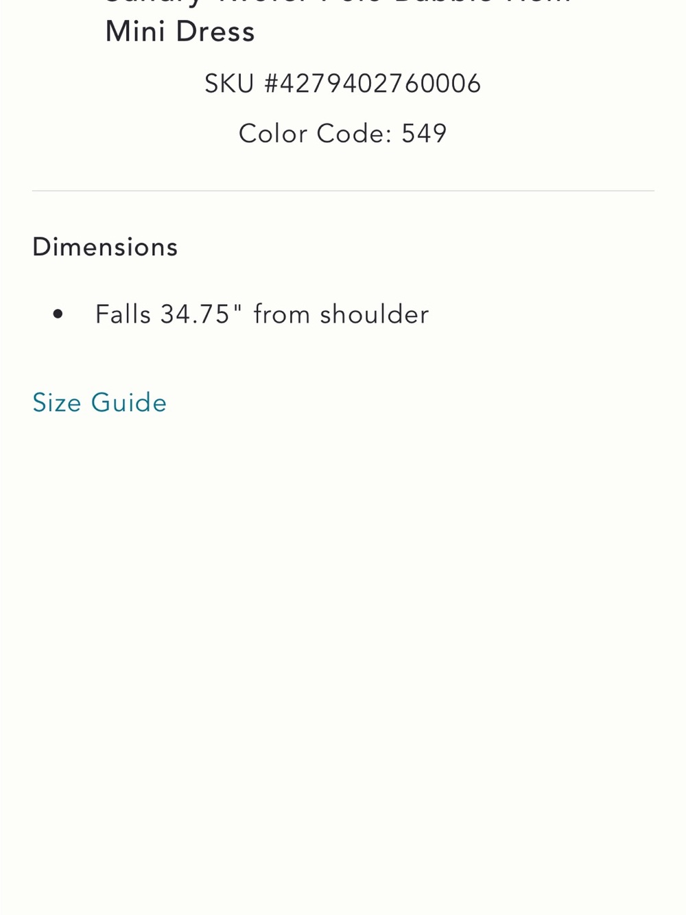 Sundry Twofer Polo Bubble-Hem Mini Dress - Picture 5 of 9